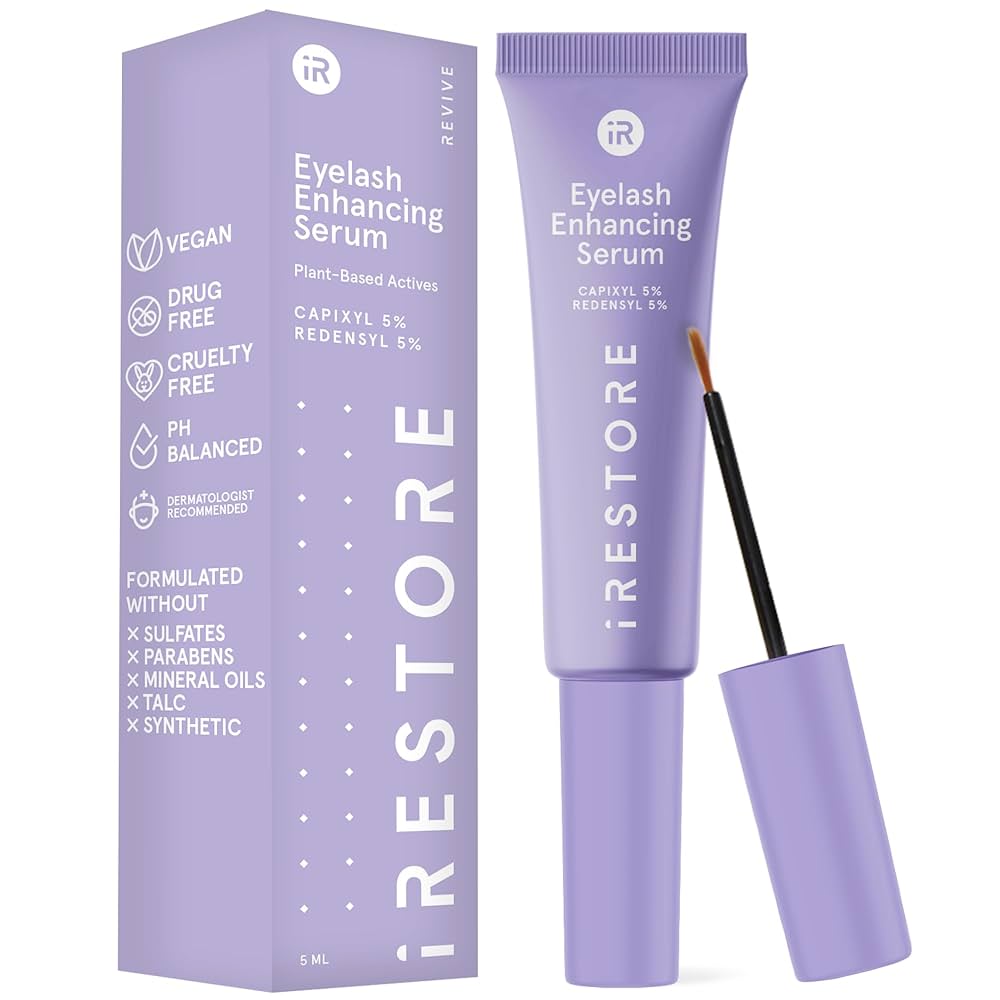 Amazon.com: iRESTORE Eyelash Growth Serum | Vegan